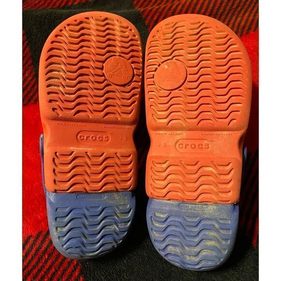 Crocs Two Tone Sling Back Clogs J3 - Picture 6 of 9